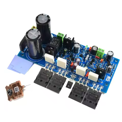 ST 2SC5200 Mono 250W 4R Audio Power Amplifier with Protection FM711 MOD Modified Version