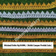 1 YARD 90 CM GOLD LACE/ 1.5 CM - 5 CM PER YARD (90 cm)