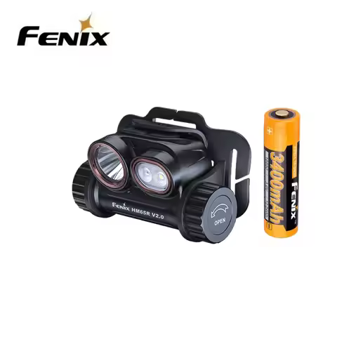 New Fenix HM65R V2.0 magnesium alloy high-performance professional trail running headlamp