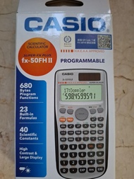 ＊全新＊HKDSE Calculator 計數機CASIO super-fx plus fx-50FH II