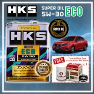 HONDA CITY TOO/GN2 - HKS SUPER OIL ECO 5W30 4L ENGINE OIL [100% ORIGINAL]