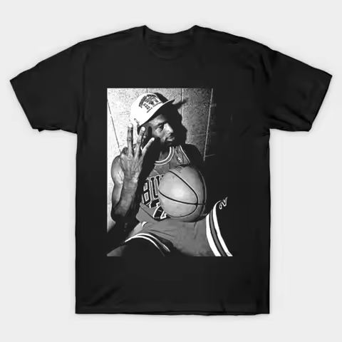 Michael Jordan Basketball New Men's T-Shirt Unisex O-Neck 100% Cotton Short Sleeve Oversized Fashion