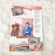 Fanmade mini poster / binder cover deco bts Taehyung