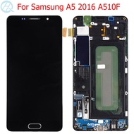 AN AMOLED For Samsung A5 2016 LCD Display With Frame 5.2inch SMA510F A