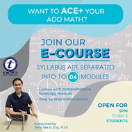 FORM 5 ADDITIONAL MATHEMATICS ECOURSES (English)