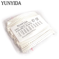 0402 SMD  Ceramic Capacitor Assorted Kit 1pF~10uF 50values*50pcs=2500pcs Chip Ceramic Capacitor Samp