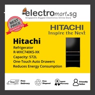 Hitachi R-WXC740KS-XK  Multi-door Refrigerator 572L