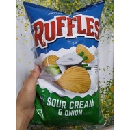 Ruffles sour cream & onion net wt.184.2g