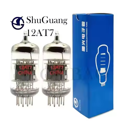 SHUGUANG 12AT7 Vacuum Tube Audio Valve Replace 12AT7 ECC81 Electronic Tube DIY Amplifier kit Precisi