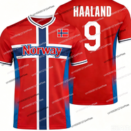 2026 Norway Style Mens Football Sports T-shirt HAALAND Special Edition Football Jersey Kids Football