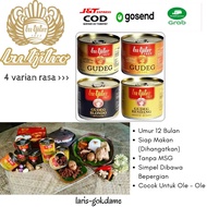 Bu TJITRO HOLE CANNED GUDEG - JOGJA TYPICAL HOLE CONTAINS 210 GRAM