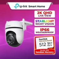 TP-Link Tapo C520WS 2K Outdoor CCTV WiFi Camera | 360 Rotate Starlight Color Night Vision Waterproof