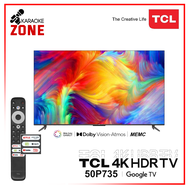 TCL 50P735 4K HDR TV / Google Duo / Google Assistant / Google TV / TCL Smart Android Led TV / Tcl 50p735