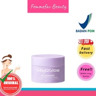 Glad2Glow Blueberry Ceramide Barrier Moisturizer Maintains Skin