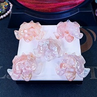 Collector's Grade Sakura Blossom Agate Sea Turtle Display