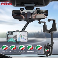 Perodua In-Car Rear View Mirror Phone Holder Car Mirror Mount GPS DVR Holder 360 Degree Rotated Stand For Perodua Alza Aruz Myvi Axia Ativa Bezza Viva Kembara Kancil Kelisa