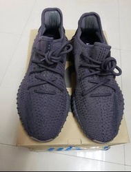 {全新正品}adidas originals Yeezy Boost350V2黑生胶"Cinder"  運動休閒鞋 男女同款 黑色