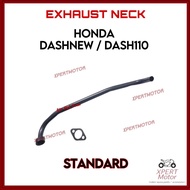 Honda Dashnew FI Dash110FI tengok exhaust exhaust neck manifold Heavy Duty untuk Standard Exhaust