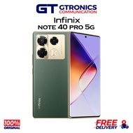 Infinix Note 40 Pro 5G | 8GB+256GB – Original Malaysia Set