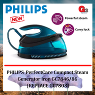 PHILIPS (Authorised Dealer) PerfectCare Compact Steam Generator iron GC7846/86 [REPLACE GC7808] - PHILIPS MALAYSIA WARRANTY