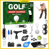 umzxvec Golf Advent Calendar 2025 for Men Teen Boys 24 Days Christmas Countdown Calendar with Golf B