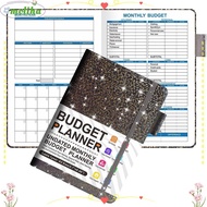 MOLIHA A5 Cash Budget Planner Book, Undated Cash Flow Management Monthly Finance Organizer, Portable