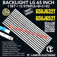 LG 65 INC LED TV BACKLIGHT 65UJ632 65UJ652 T 65UJ632T 65UJ652T 65UJ LG BL LAMP 10K 10 BUTTONS K 12 S