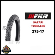 [FKR] SAFARI Tube Type TubeLess Tyre Tayar 225-17 250-17 275-17