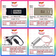 Drone E58/E88/S168/JY019/DE58/998/F88/P1/K3/E525 Battery Accessories Spare Parts