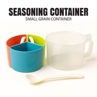 3in1 Seasoning Container,3Compartment Container, Powder Container, Spices Container, Seed Container
