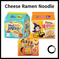 [Cheese Ramen] Korean Best Cheese Ramen / 3 Types / 4Packs / Multipack / Korean Instant Ramen