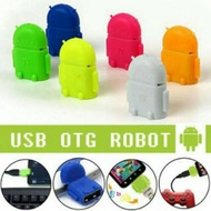 Otg usb robot (isi 5pcs)android converter adapter mobile phone tablet samsung xiaomi oppo vivo kabel