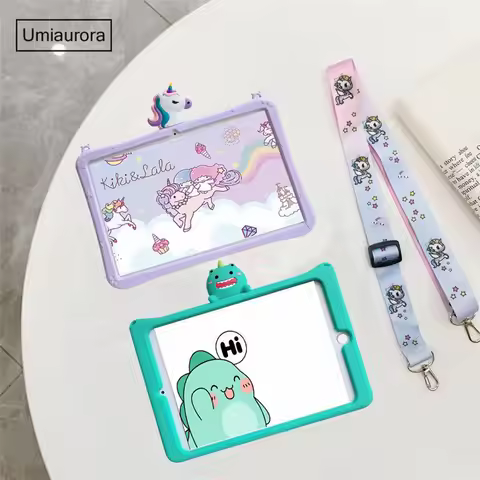 Kids Silicone Cover For Huawei Matepad T10 T10S 10.4 Mediapad T5 10.1 M5 Lite 10.1 M6 8.4 10.8 inch