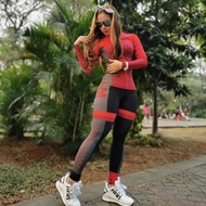 SXB AND GO CITY TECH WOMEN'S SPORTS SUIT LONG SLEEVE AND LEGGING