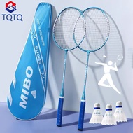 4PCS Badminton Set Alloy Badminton Racket Ultra Light Durable Adult/Kids Sports Training Badminton