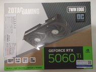 ZOTAC GAMING GeForce RTX 5060 Ti 16GB OC Edition 顯示卡