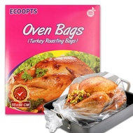 Turkey Oven Bags Large Size Oven Cooking Roasting Bags for Chicken Meat Ham Seafood Vegetable - 10 B