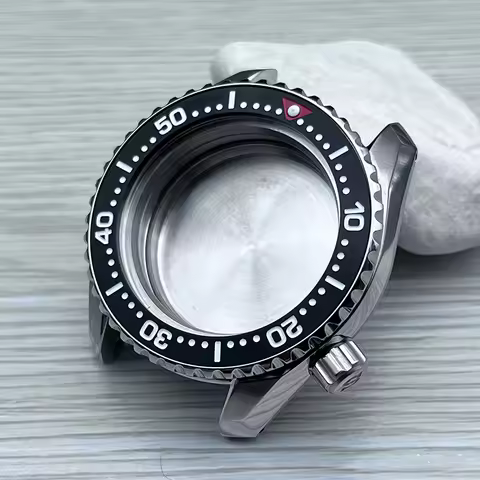 Mod 42mm SPB185 SPB187 Watch Cases Fits Seiko NH35 NH36 7S26 Automatic Movement With Bezel Insert Me