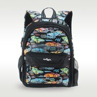 MZ4 Australia childrens schoolbag boys Black Hot Wheels backpack Kawaii 3-7 year modeling bags 14 in