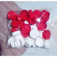 Colorful longneck bottle caps, cleaned for crafting/ materials