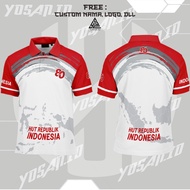 80th Indonesian Independence Day T-shirt Men's and Women's Tops 17 August 2025 Custom 3D fullprintin