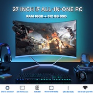 [All-in-one Computer] Gaming Computer หน้าจอโค้ง 24 นิ้ว/27 นิ้ว All-in-one Lenovo Intel Core i7/i5 