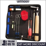 [ammoon]Piano Tuning Kit Tuner Tools Set Piano Tuning Tool Wooden Handle Fixed Tuning Wrench With Bag