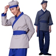 Adult Hanfu Costume - Traditional Wear for Performances & Tea House Staff
