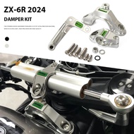 ZX-6R 2024 Motorcycle Accessories Steering Damper Stabilizer & Bracket Mount Kit For Kawasaki Ninja 