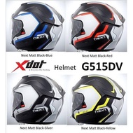 [Visor Only] Original XDOT G515 / Gracshaw Geomax G535 / Gaizer G838 Double Visor Helmet Visor Wizer