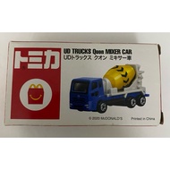 Tomica McDonald's/Happy Set UD TRUCKS Quon MIXER CAR UD Truck Quon Mixer Truck Mini Car