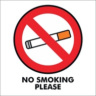 No Smoking Stickers No Smoking Area Wall Stickers