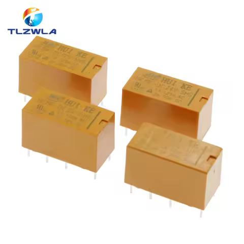 DC 3V 5V 9V 12V 8 Foot 2A 2 Open 2 Closed Relay Communication Signal Relay Electromagnetic Relay