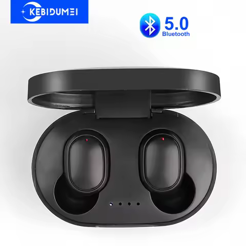A6S TWS Bluetooth Earphones Wireless Headphones Noise Reduction HiFi Stereo Earbuds Touch Control He